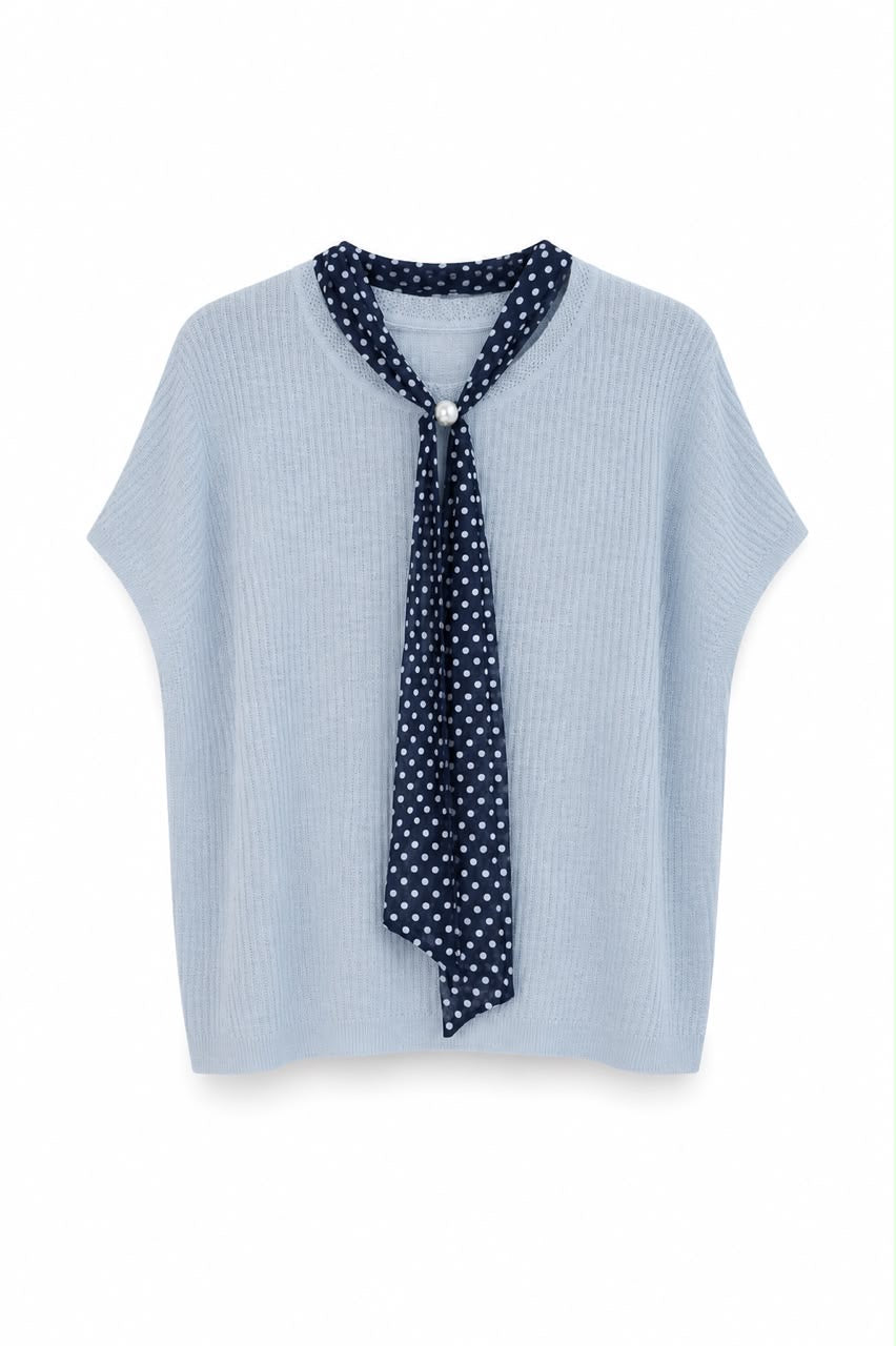 Monroe Tie Knit Top