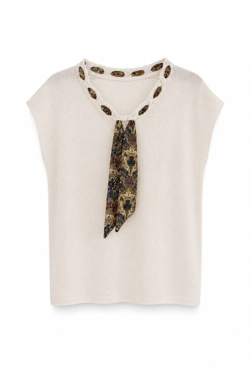 Aveline Ribbon Knit Top