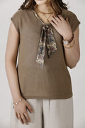Aveline Ribbon Knit Top