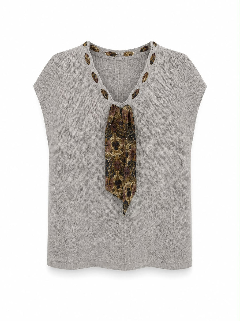 Aveline Ribbon Knit Top