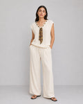 Aveline Ribbon Knit Top