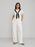 Monroe Tie Knit Top